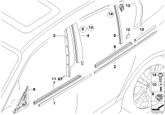 Наружные накладки / декоративные решетки