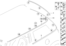 Наружные накладки / декоративные решетки