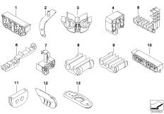 Трубопровод торм.привода Пд /крепление
