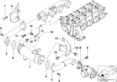 Система нейтрализации ОГ, охлаждение