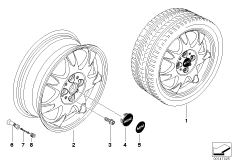 Л/с диск MINI Delta Spoke 96