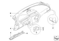 Индивидуальная панель приборов, кожа