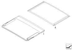 Индивид.люк с подъемно-сдвижной крышкой