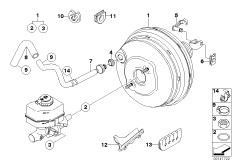 Вакуумный усилитель тормозов