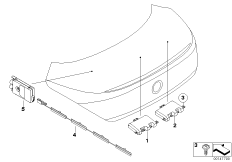Детали м/канального телефона/антенна GPS