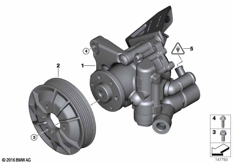 Насос гидроус.рул.упр./акт.рул.упр.