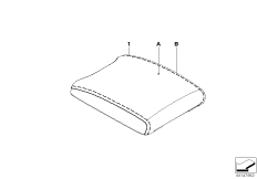 Индивидуальный средний подлокотник