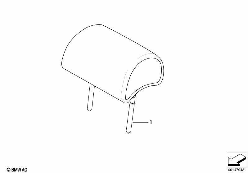 Подголовник Individual Зд кожа