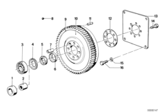 Маховик/двухмассовый маховик