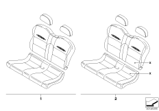 Заднее сиденье Sport John Cooper Works