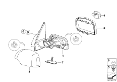 Наружное зеркало (S430A+S760A)