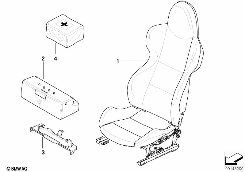 Сиденье Пд в сборе