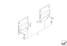 Антенна в бампере телефона с двумя тр.
