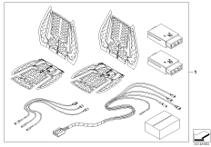 Комплект дооснащения обогрева сиденья Пд