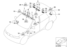 Различные огни