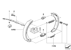 Стояночный тормоз/тормозные колодки