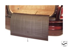 Мат, защита бампера