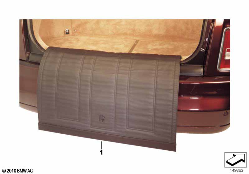 Мат, защита бампера