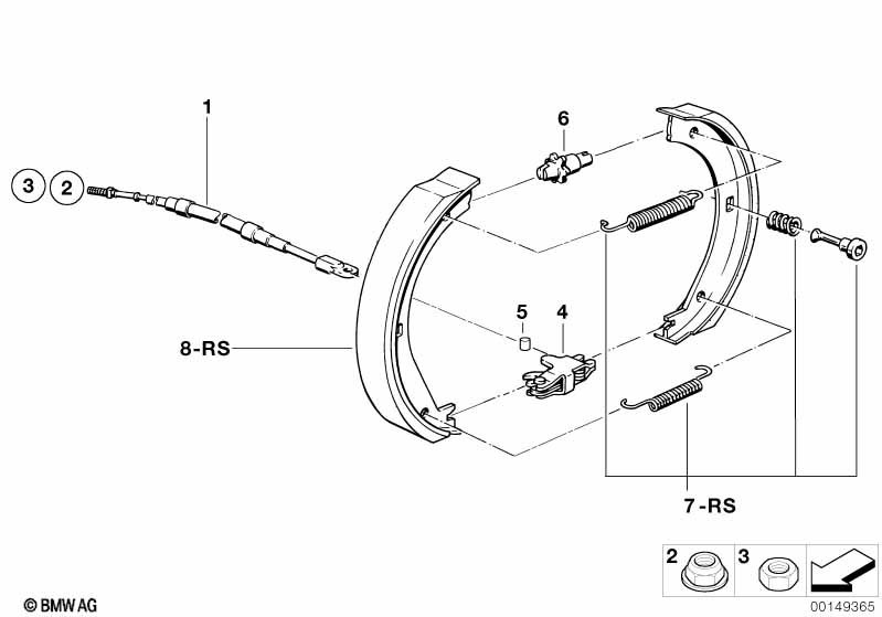Стояночный тормоз/тормозные колодки