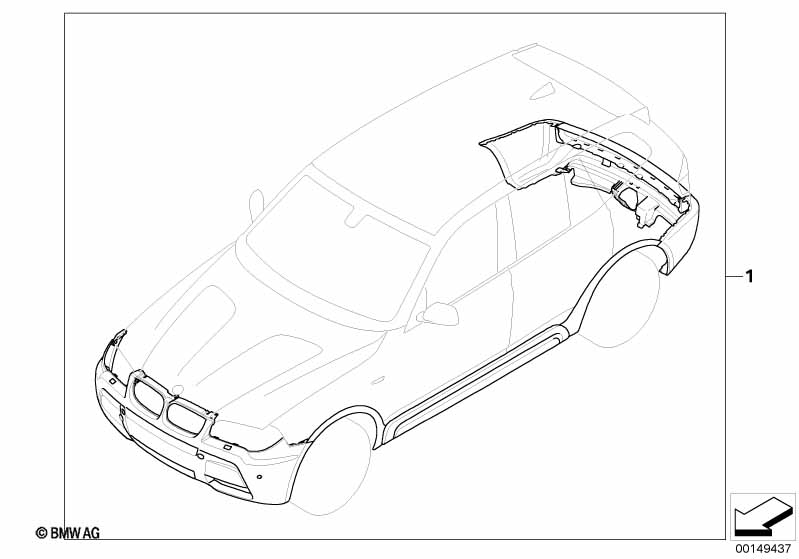 Дооснащение аэродинам.комплектом M