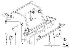 Задний кронштейн
