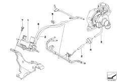 Вакуумное управление турбонагнетателя