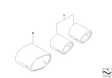 Насадка на выпускную трубу