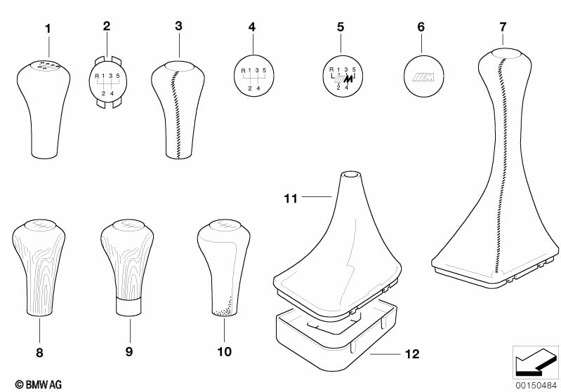 Головки рычага/чехлы/эмблемы
