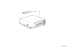 ЭБУ DME незакодированный