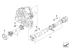 Карданный вал, привод на все колеса