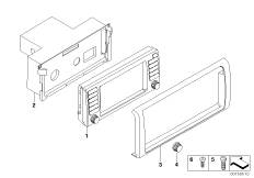 Широкоэкранный бортовой монитор