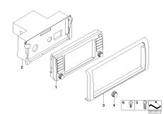 Широкоэкранный бортовой монитор