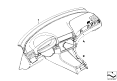Индивидуальная панель приборов, кожа