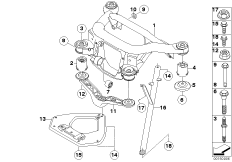 балка заднего моста