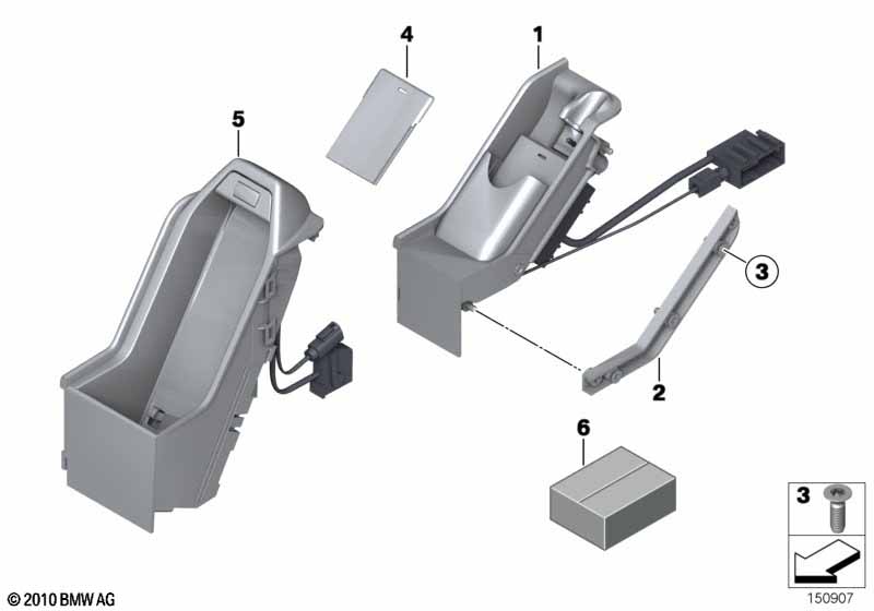 Детали телефонной трубки/крепления