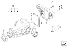 Комплект уплотнителей редукт.задн.моста