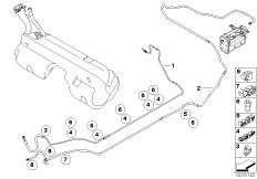 Топливопровод/трубопр.подачи наруж.возд.