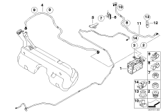 Фильтр с акт.углем/вентил.с.подачи топл.