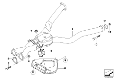 Средний глушитель