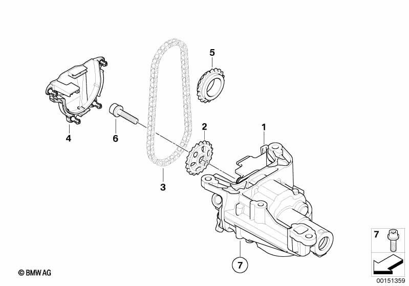 Смазочная система/маслян.насос с прив.