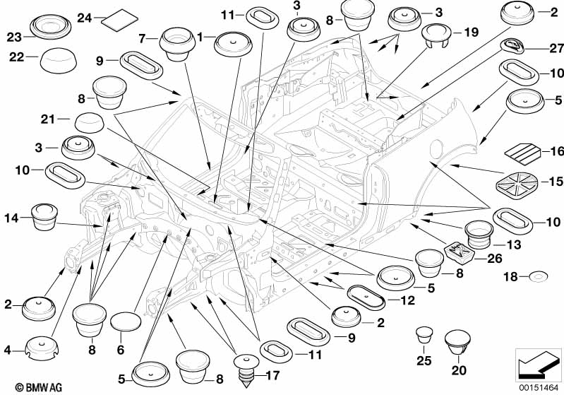 заглушка днища