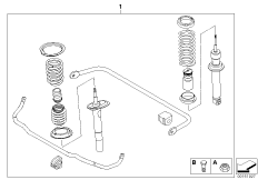 К-т дооснащения спортивной ход.частью M