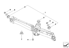 Детали стеклоочистителя