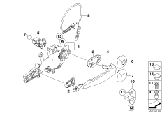 Система замков передней двери II