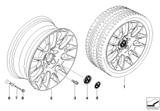 Л/c диск BMW с радиальн.спицами диз.216
