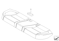 Набивка и обивка базового сиденья Зд