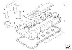 Крышка головки блока цилиндров