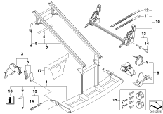 Задний кронштейн