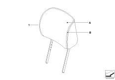 Индивидуальный подголовник Пд кожа