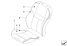 Инд. обивка спортивного сиденья Пд